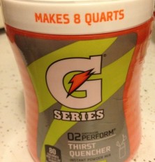 Gatorade G-Series 02 Perform Thirst Quencher Instant Powder Mix review
