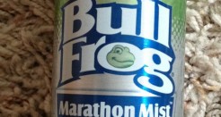 Bullfrog Marathon Mist sunscreen review
