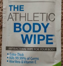 Shower Pill athletic body wipe review