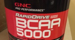 GNC RapidDrive BCAA 5000 Dietary Supplement review