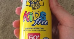 Banaboat Kids Free 50+ Broad Spectrum sunscreen review