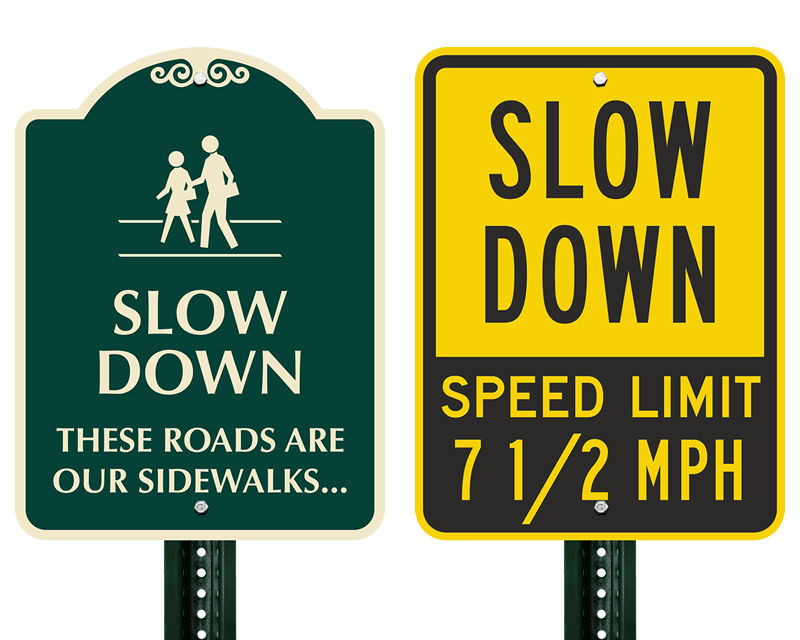 6. Effectiveness of the Slow Down Sign with Lights