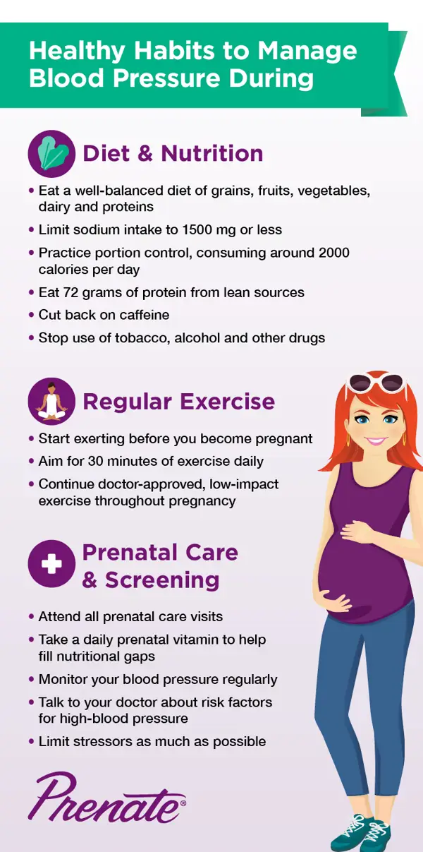 Potential risks of low blood levels for the baby