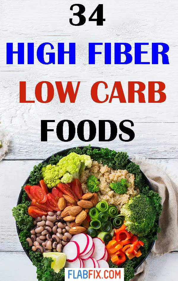 Recipes for a high fiber low carb breakfast