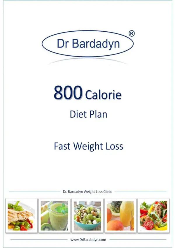 Tips for Success on the 800 Calorie Diet Plan
