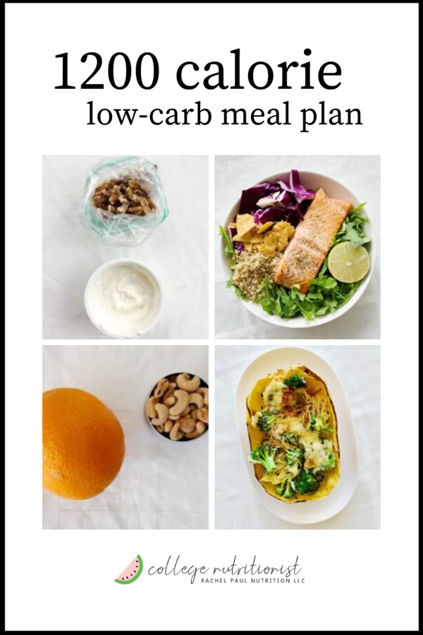 eating well 1200 calorie vegetarian meal plan