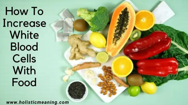can foods increase white blood cells