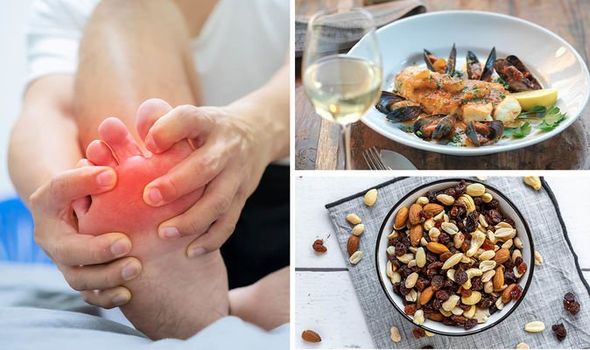 foods that cause gout nhs