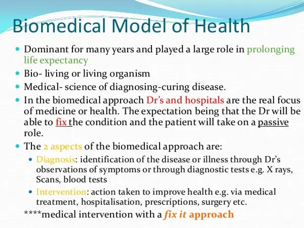 Advantages of the Biomedical Model