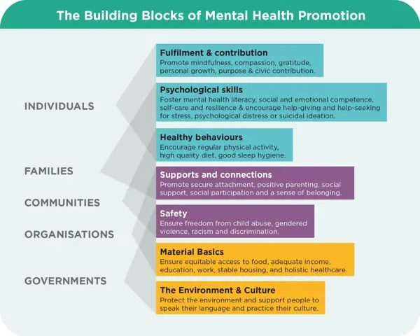 what are the factors of health promotion