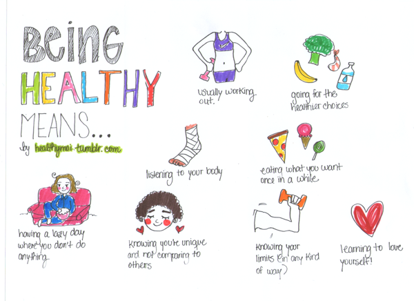 being healthy means being able to