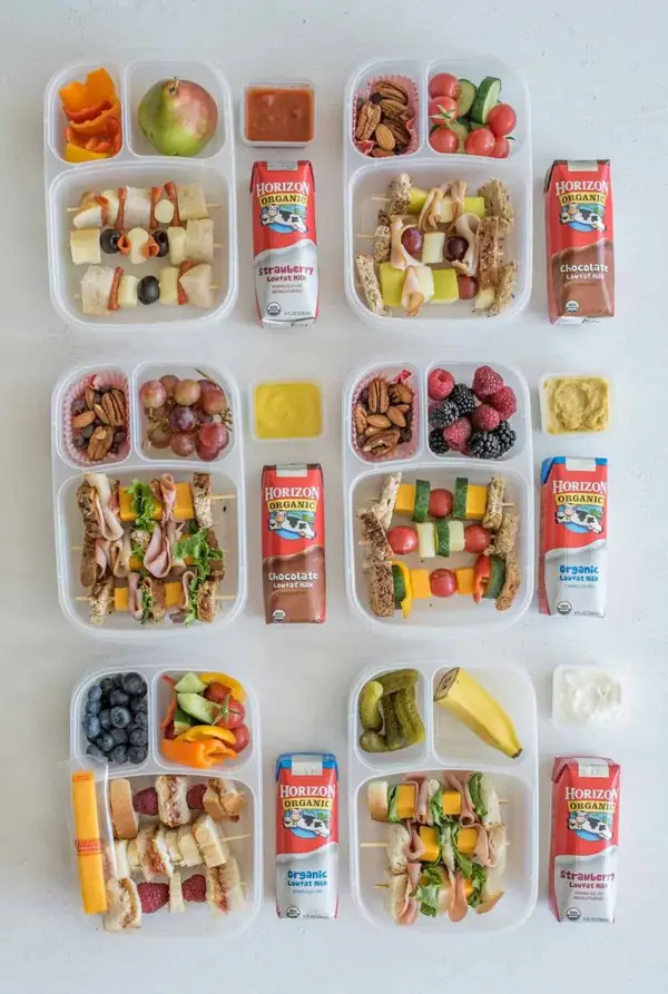 healthy packed lunch ideas for work