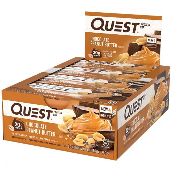 quest peanut butter bar nutrition