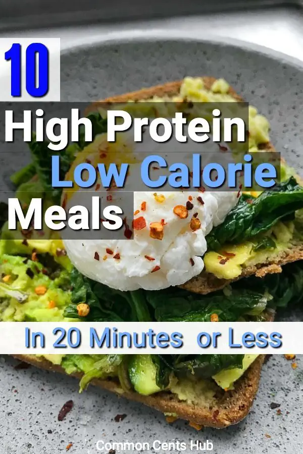 cheap high protein low calorie meals