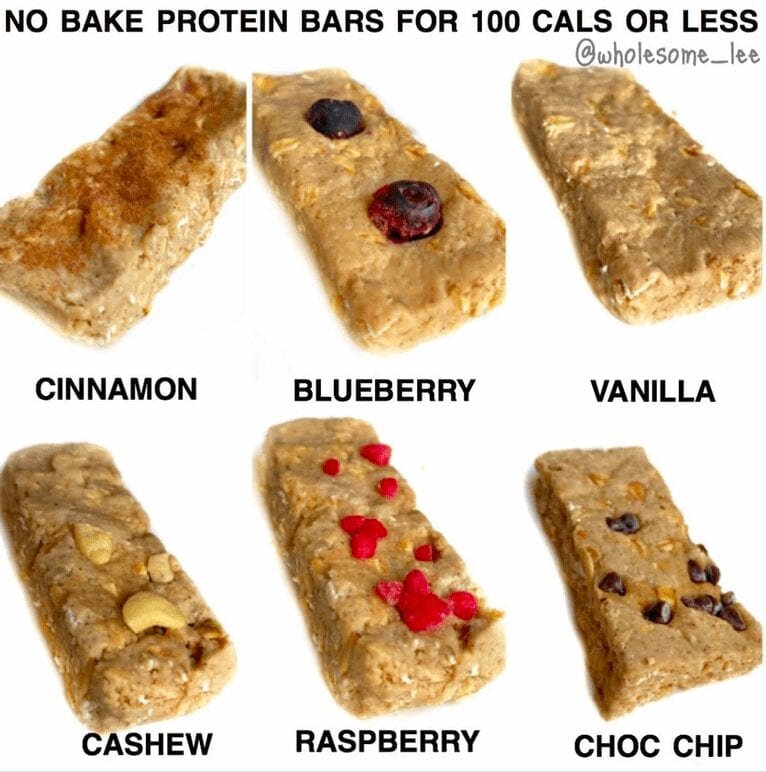 low calorie oat protein bars