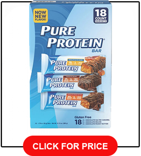 2. Costco's Selection of Pure Protein Bars