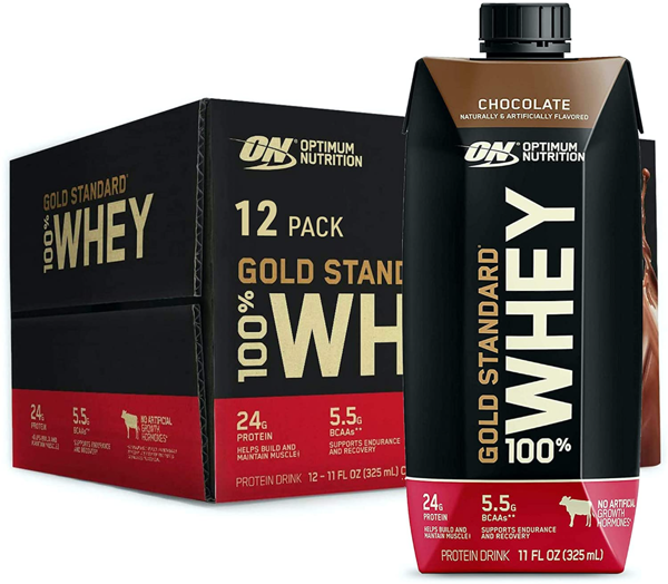 Nutritional Value of Optimum Nutrition Gold Standard Protein Ready to Drink Shake Chocolate