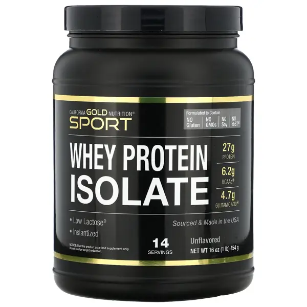 california gold nutrition sport whey protein isolate review