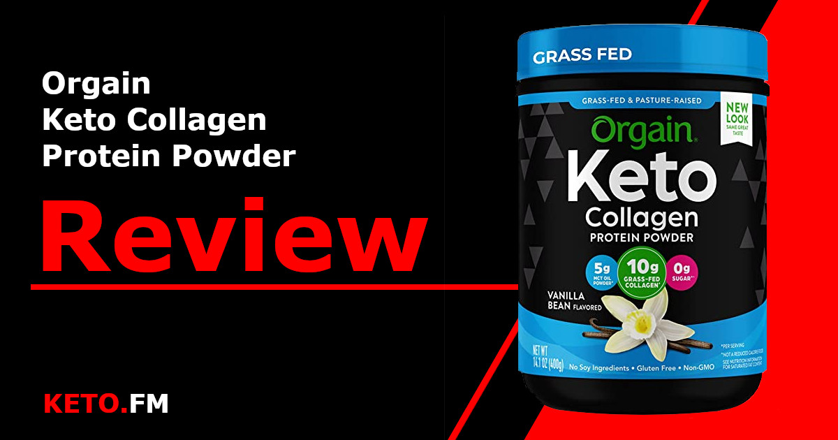 orgain keto collagen protein powder reviews