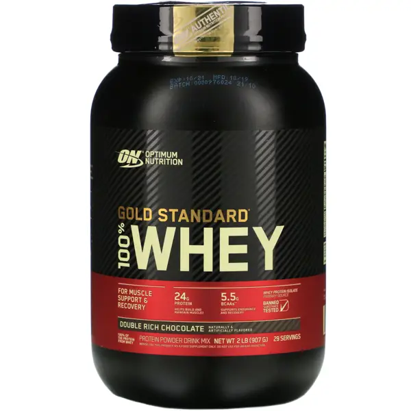 whey optimum protein shake