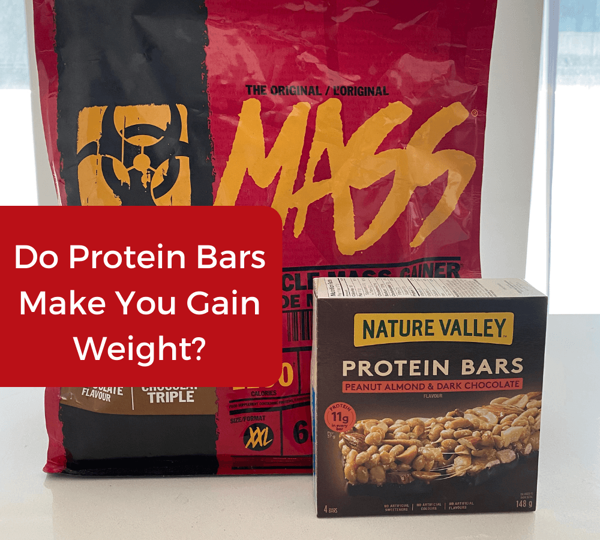 do protein bars and shakes make you gain weight