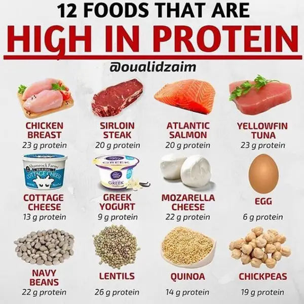 high-calorie high protein foods for weight gain
