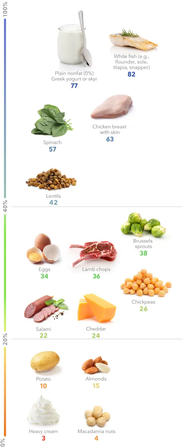 high protein foods for weight loss and muscle gain