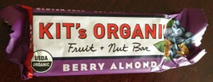 kits organic fruit and nut bar